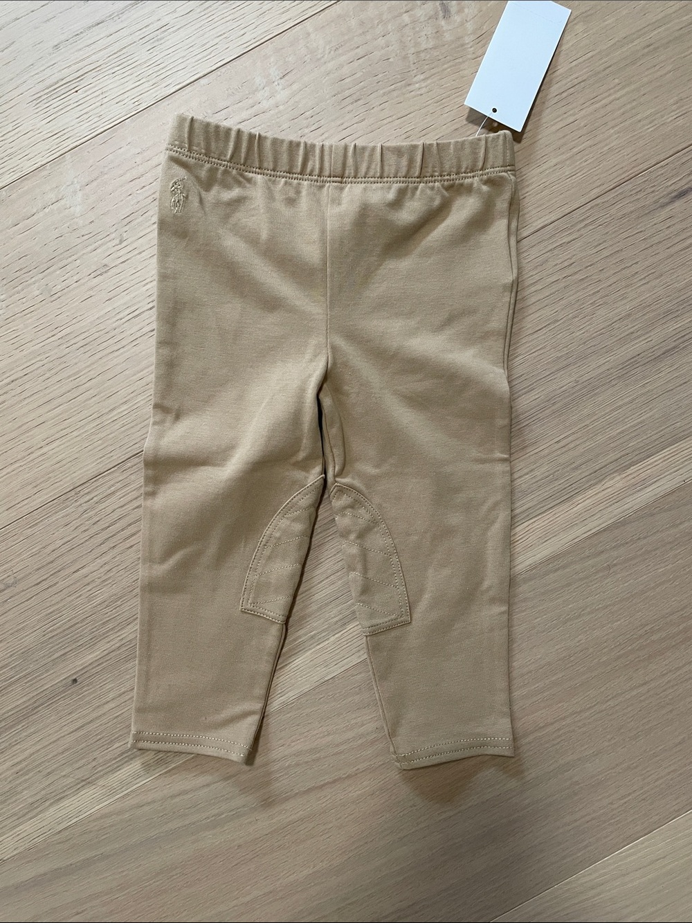 Ralph Lauren Beige Kids Riding Leggings